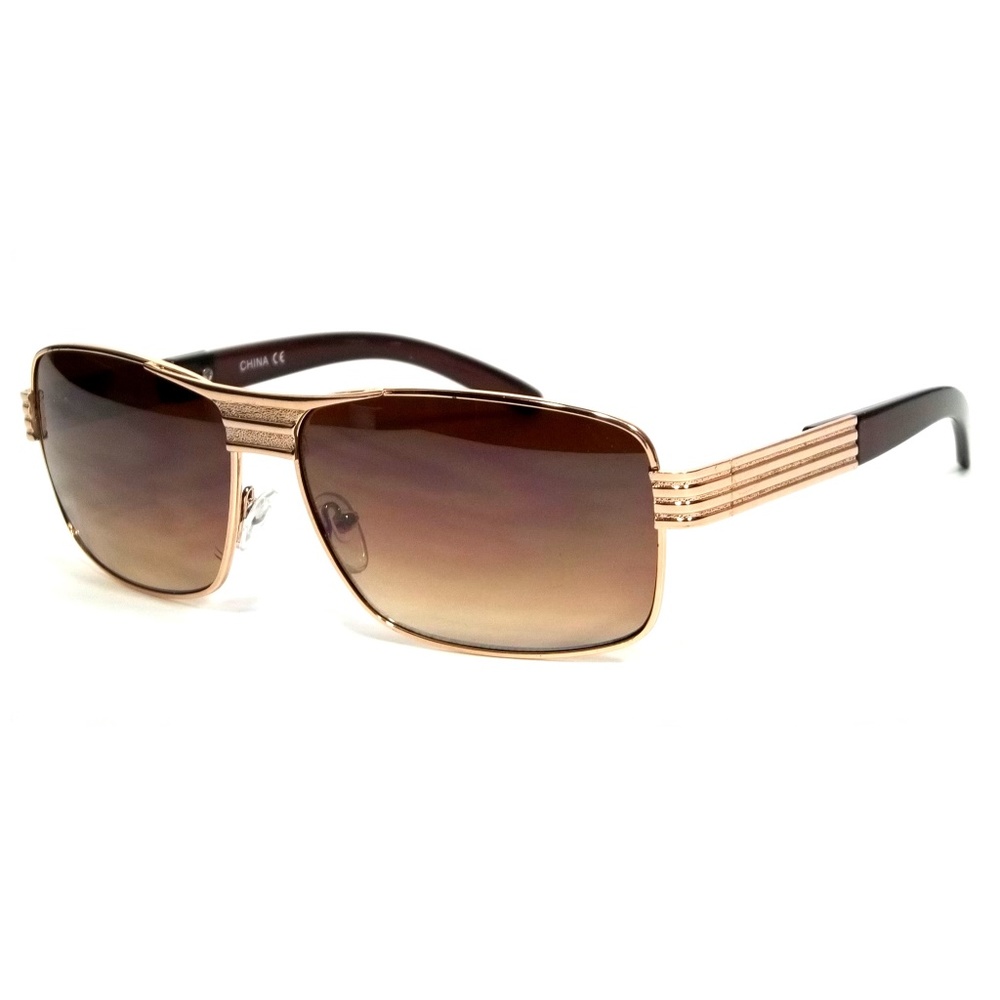 Classic Aviator Sunglasses Retro Billionaire Pilot